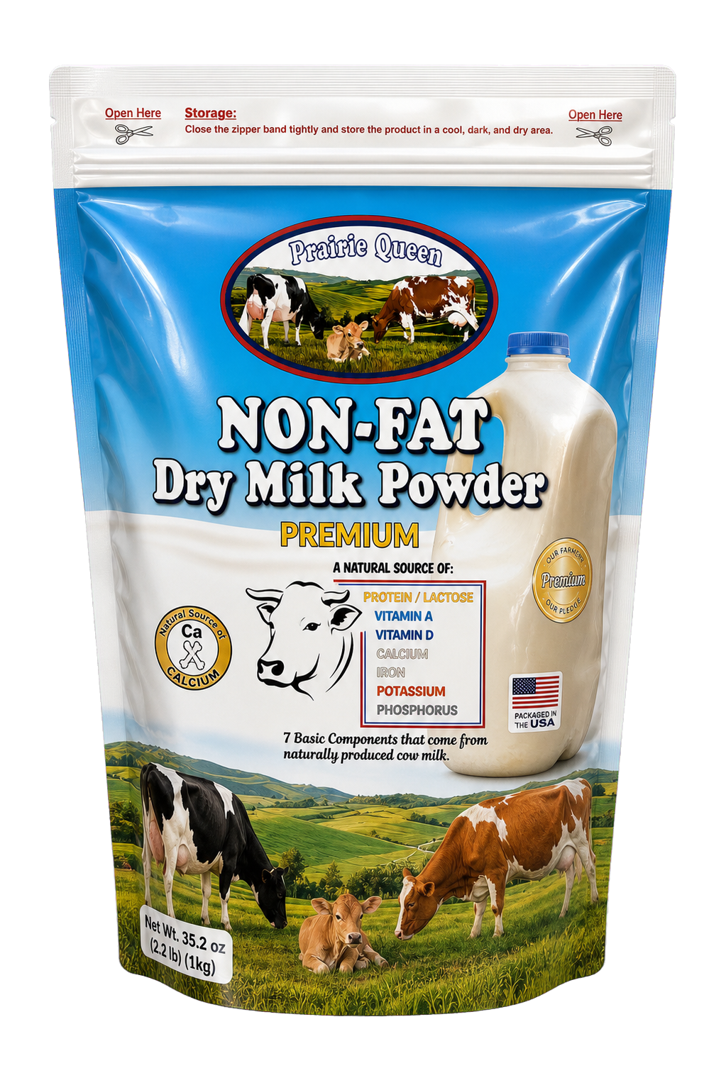 Non-Fat Milk Powder pack