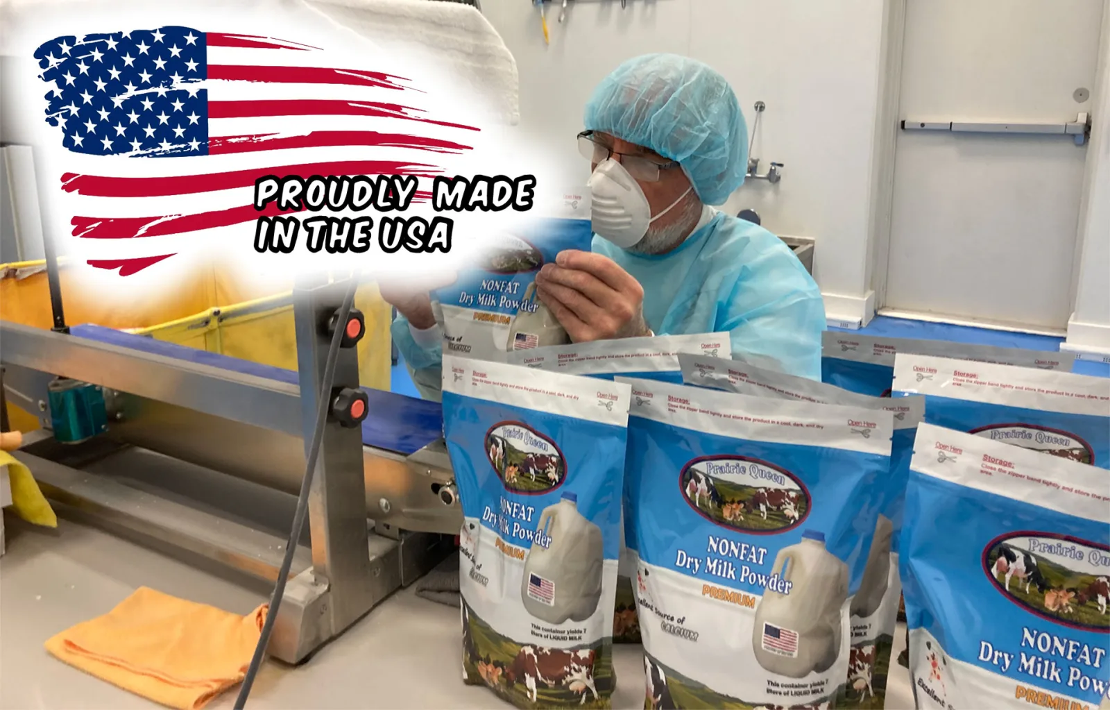 Prairie Queen bags being packed in Miami
