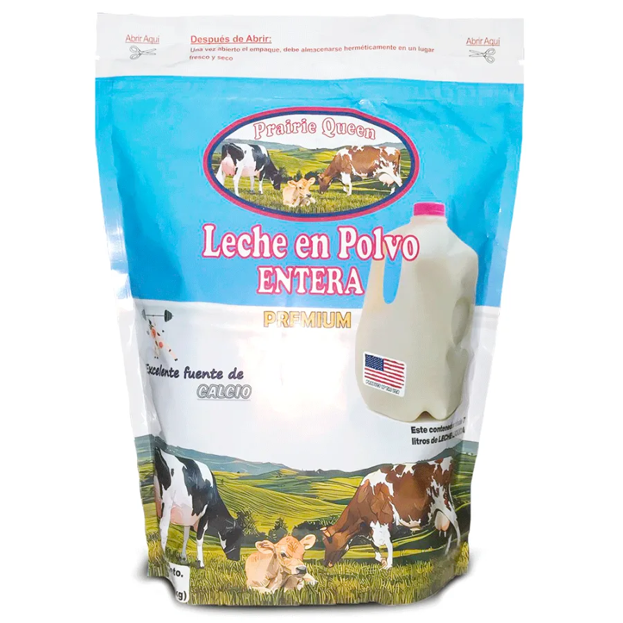 Whole milk powder front