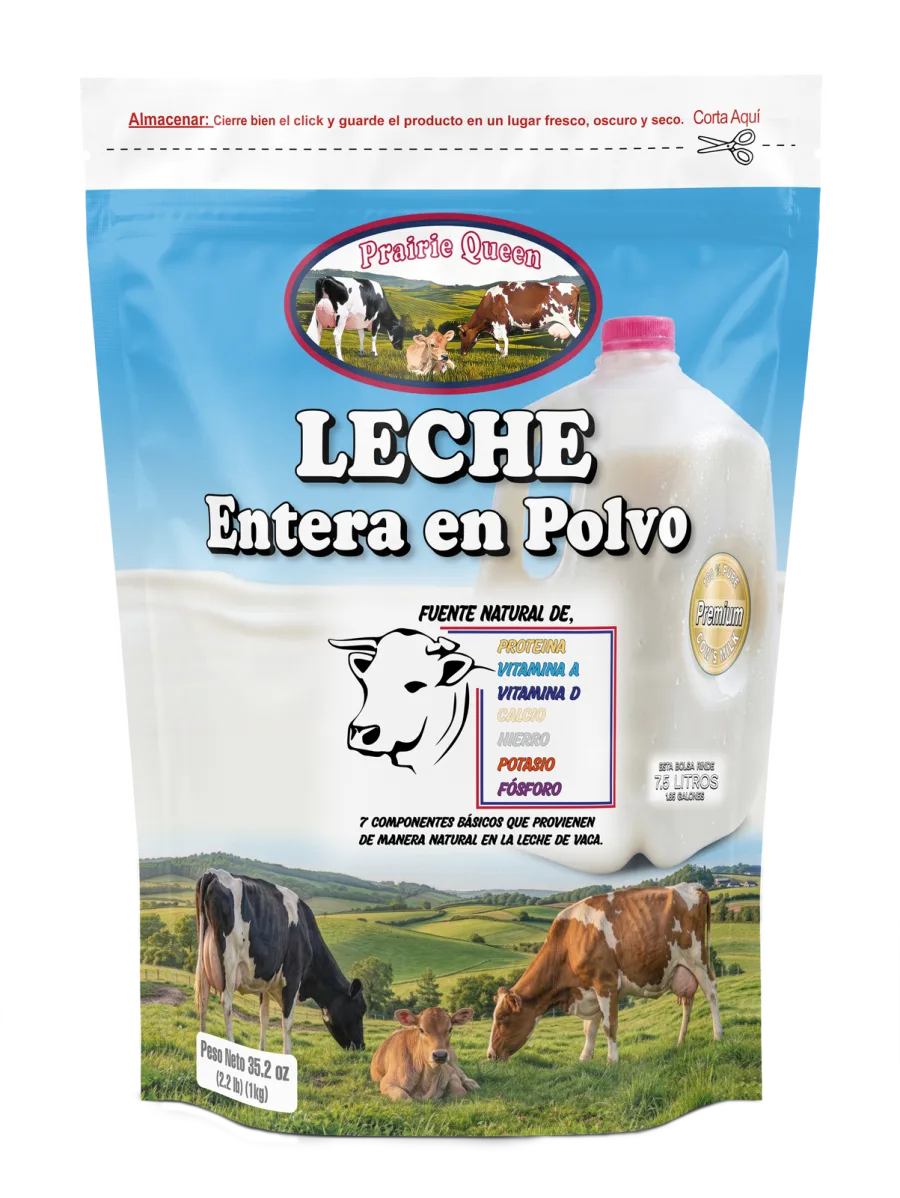 Whole milk powder Spanish front